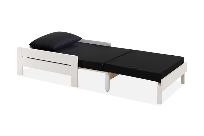 Sovesofa Snurreste - Hvit - Møbler - Sofaer - Sovesofaer - Forovervendt sovesofa
