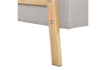 Sovesofa Tjorn - Beige, lyst tre, Beige, Lys Tre, 185x110 cm - Møbler - Sofaer - Sovesofaer - 3 seters sovesofa