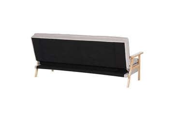 Sovesofa Tjorn - Beige, lyst tre, Beige, Lys Tre, 185x110 cm - Møbler - Sofaer - Sovesofaer - 3 seters sovesofa