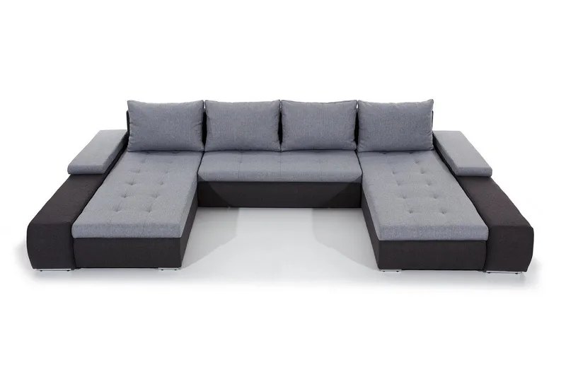 Jurtiga U-Sovesofa - Grå - Møbler - Sofaer - Sovesofaer - U sovesofa