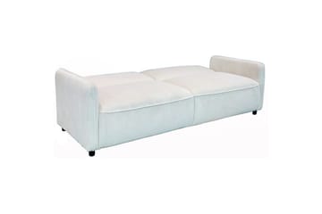 Sovesofa uten divan og sjeselong Loft24 Sovesofa Loft24 Alicia Hvit Manchester - Møbler - Sofaer - Sovesofaer - 3 seters sovesofa