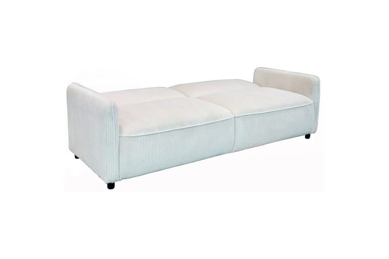 Sovesofa uten divan og sjeselong Loft24 Sovesofa Loft24 Alicia Hvit Manchester - Møbler - Sofaer - Sovesofaer - 3 seters sovesofa
