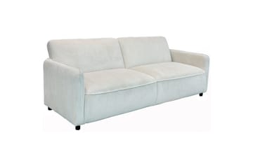 Sovesofa uten divan og sjeselong Loft24 Sovesofa Loft24 Alicia Hvit Manchester - Møbler - Sofaer - Sovesofaer - 3 seters sovesofa