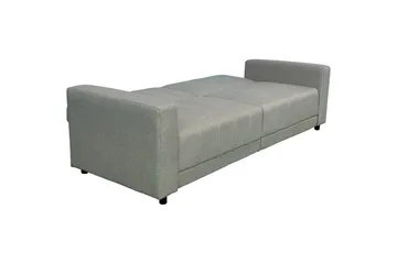 Sovesofa uten divan og sjeselong Loft24 Sovesofa Loft24 Allie II Brun Fløyel - Møbler - Sofaer - Sovesofaer - 3 seters sovesofa
