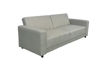 Sovesofa uten divan og sjeselong Loft24 Sovesofa Loft24 Allie II Brun Fløyel - Møbler - Sofaer - Sovesofaer - 3 seters sovesofa