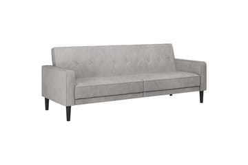 Sovesofa uten divan og sjeselong Loft24 Sovesofa Loft24 Avon Grå - Møbler - Sofaer - Sovesofaer - 3 seters sovesofa