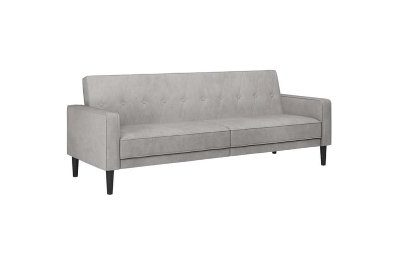 Sovesofa uten divan og sjeselong Loft24 Sovesofa Loft24 Avon Grå - Møbler - Sofaer - Sovesofaer - 3 seters sovesofa