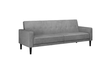Sovesofa uten divan og sjeselong Loft24 Sovesofa Loft24 Avon Grå1 - Møbler - Sofaer - Sovesofaer - 3 seters sovesofa