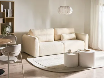 Sovesofa Vaxholm - Off-White - Møbler - Sofaer - Sovesofaer - 3 seters sovesofa