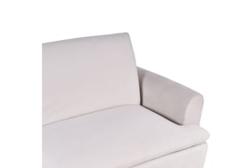 Sovesofa Vettre - Beige, gull - Møbler - Sofaer - Sovesofaer - 3 seters sovesofa