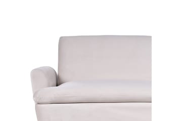 Sovesofa Vettre - Beige, gull - Møbler - Sofaer - Sovesofaer - 3 seters sovesofa