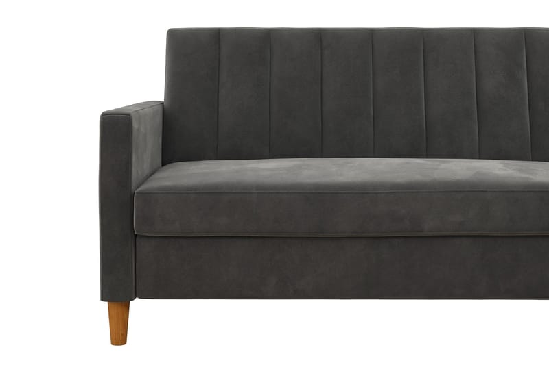 Sovesofa Wheatride - Mørkegrå - Møbler - Sofaer - Sovesofaer - Langsgående sovesofa