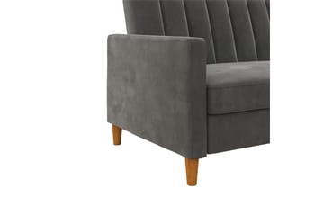 Sovesofa Wheatride - Mørkegrå - Møbler - Sofaer - Sovesofaer - Langsgående sovesofa