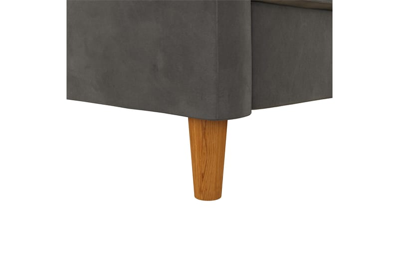 Sovesofa Wheatride - Mørkegrå - Møbler - Sofaer - Sovesofaer - Langsgående sovesofa