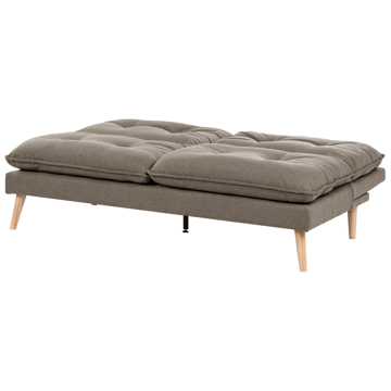 Sovesofa Yila - Brun - Møbler - Sofaer - Sovesofaer - 3 seters sovesofa
