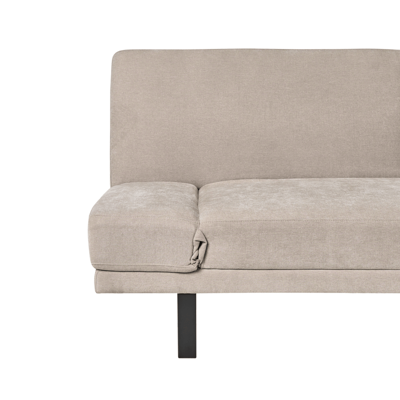 Sovesofa York Chenille - Lys beige - Møbler - Sofaer - Sovesofaer - 2 seters sovesofa