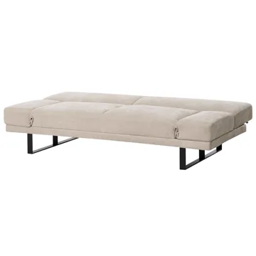 Sovesofa York Chenille - Lys beige - Møbler - Sofaer - Sovesofaer - 2 seters sovesofa