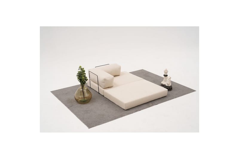 Sufian hjørne sovesofa to hjørner 3 seter - Beige - Møbler - Sofaer - Sovesofaer - Hjørnesovesofa