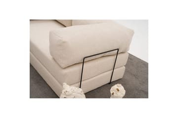 Sufian hjørne sovesofa to hjørner 3 seter - Beige - Møbler - Sofaer - Sovesofaer - Hjørnesovesofa
