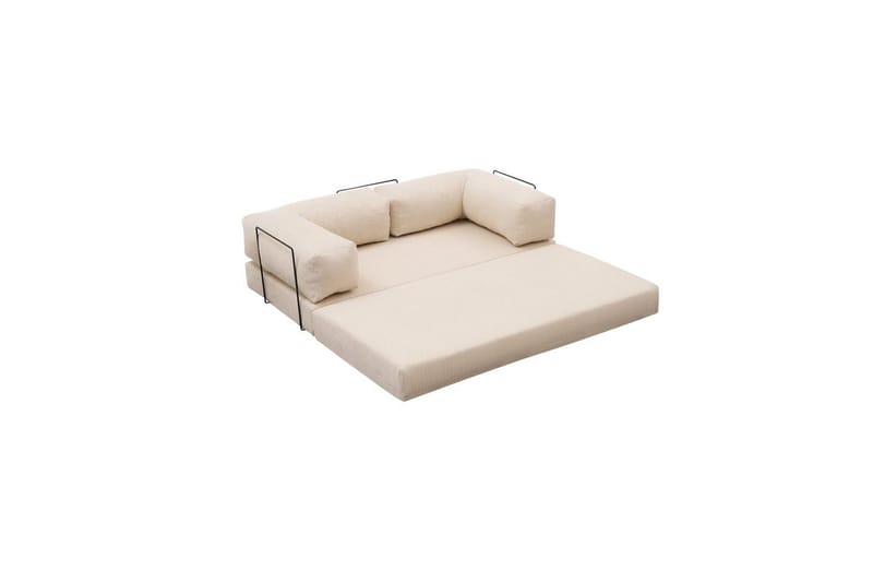 Sufian hjørne sovesofa to hjørner 3 seter - Beige - Møbler - Sofaer - Sovesofaer - Hjørnesovesofa