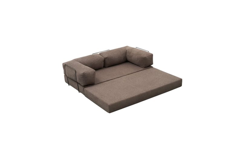 Sufian hjørne sovesofa to hjørner 3 seter - Grå - Møbler - Sofaer - Sovesofaer - Hjørnesovesofa