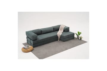 Sufian hjørne sovesofa to hjørner 3 seter - Grön - Møbler - Sofaer - Sovesofaer - Hjørnesovesofa