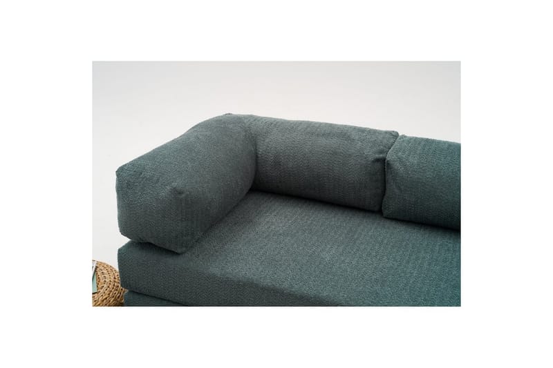 Sufian hjørne sovesofa to hjørner 3 seter - Grön - Møbler - Sofaer - Sovesofaer - Hjørnesovesofa
