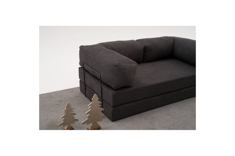 Sufian Sovesofa 2-sits - Antrasitt - Møbler - Sofaer - Sovesofaer - 2 seters sovesofa