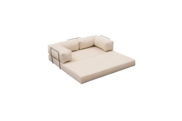 Sufian Sovesofa 2-sits - Cremehvit - Møbler - Sofaer - Sovesofaer - 2 seters sovesofa