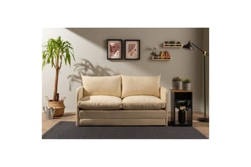 Sufian Sovesofa 2-sits - Cremehvit - Møbler - Sofaer - Sovesofaer - 2 seters sovesofa