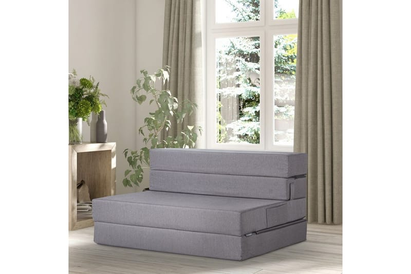 Sufian Sovesofa 2-sits - Grå - Møbler - Sofaer - Sovesofaer - 2 seters sovesofa