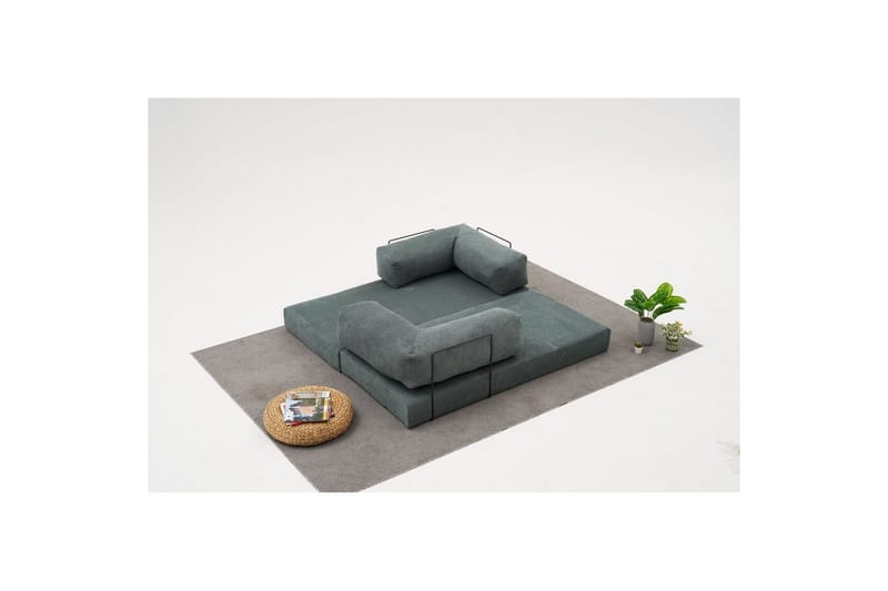 Sufian Sovesofa 2-sits - Grön - Møbler - Sofaer - Sovesofaer - 2 seters sovesofa