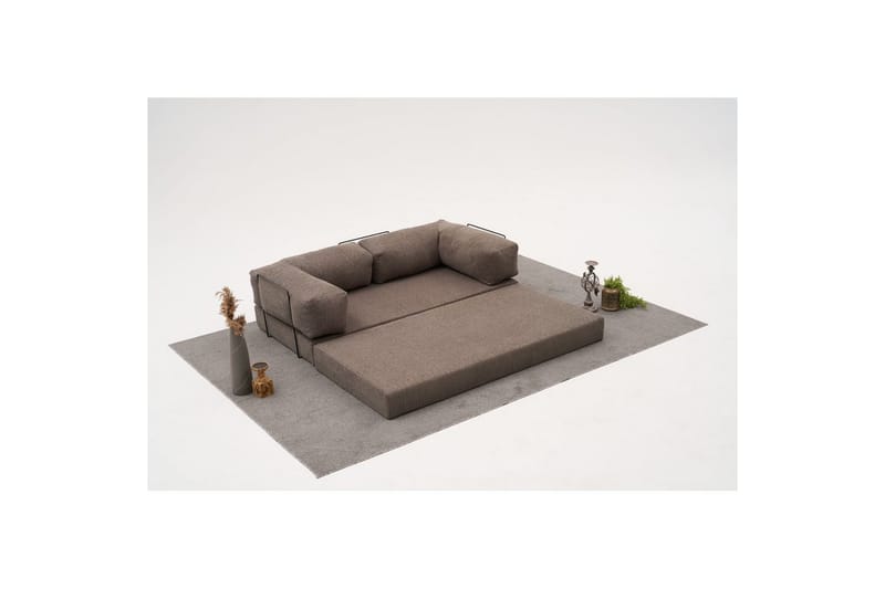 Sufian Sovesofa 2-sits - Lysegrå - Møbler - Sofaer - Sovesofaer - 2 seters sovesofa