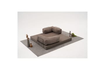 Sufian Sovesofa 2-sits - Lysegrå - Møbler - Sofaer - Sovesofaer - 2 seters sovesofa