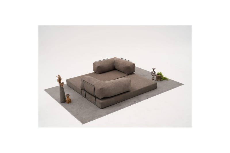 Sufian Sovesofa 2-sits - Lysegrå - Møbler - Sofaer - Sovesofaer - 2 seters sovesofa