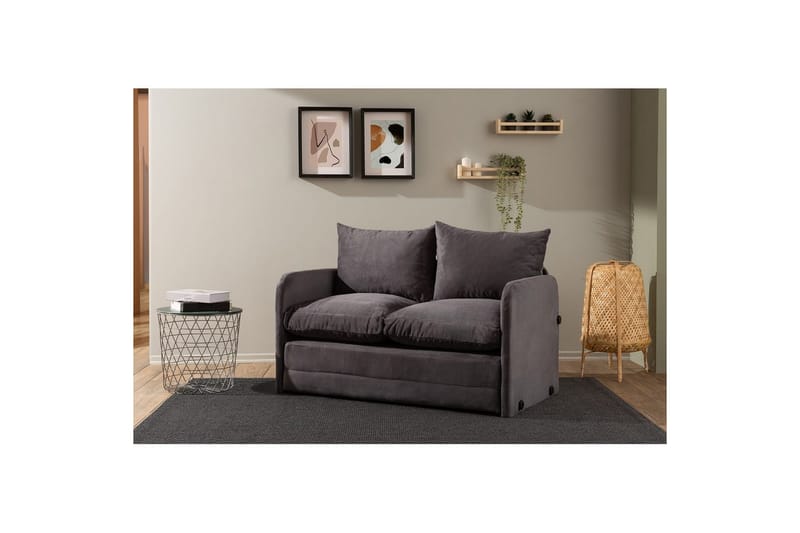 Sufian Sovesofa 2-sits - Lysegrå - Møbler - Sofaer - Sovesofaer - 2 seters sovesofa