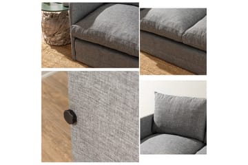 Sufian Sovesofa 2-sits - Lysegrå - Møbler - Sofaer - Sovesofaer - 2 seters sovesofa