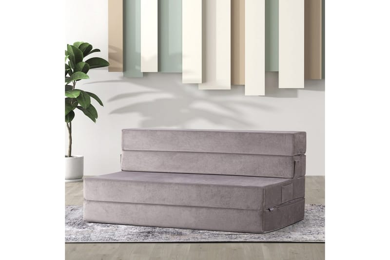 Sufian Sovesofa 2-sits - Lysegrå - Møbler - Sofaer - Sovesofaer - 2 seters sovesofa