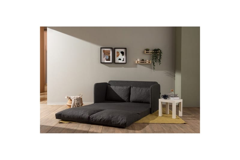 Sufian Sovesofa 2-sits - Mørkegrå - Møbler - Sofaer - Sovesofaer - 2 seters sovesofa