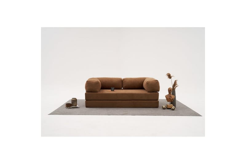 Sufian Sovesofa 2-sits - Sjokoladebrun - Møbler - Sofaer - Sovesofaer - 2 seters sovesofa