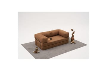Sufian Sovesofa 2-sits - Sjokoladebrun - Møbler - Sofaer - Sovesofaer - 2 seters sovesofa