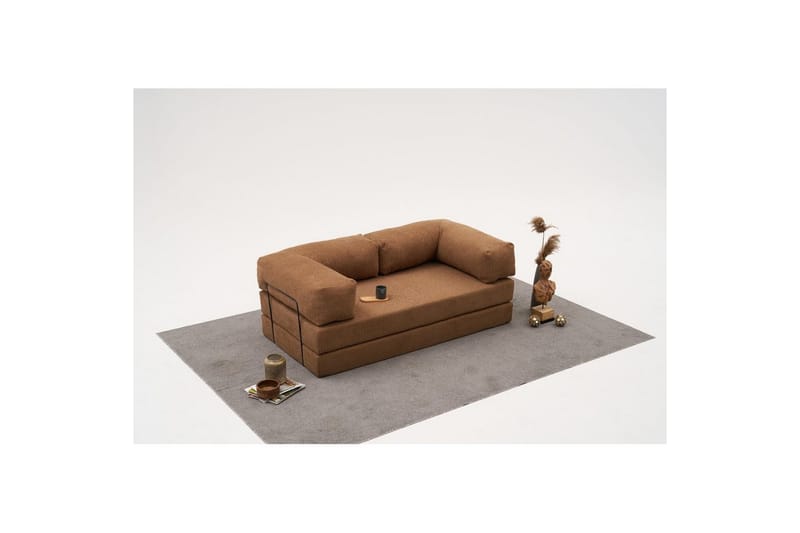 Sufian Sovesofa 2-sits - Sjokoladebrun - Møbler - Sofaer - Sovesofaer - 2 seters sovesofa