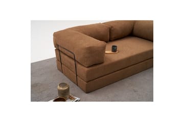 Sufian Sovesofa 2-sits - Sjokoladebrun - Møbler - Sofaer - Sovesofaer - 2 seters sovesofa