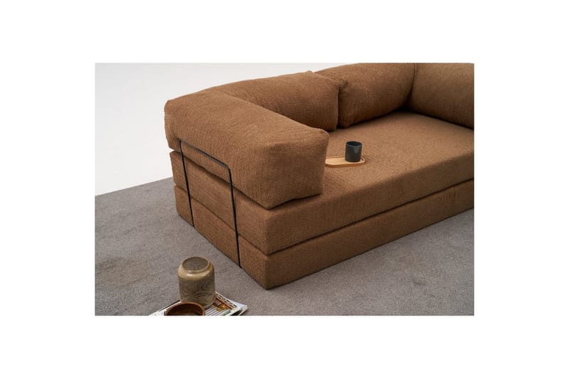 Sufian Sovesofa 2-sits - Sjokoladebrun - Møbler - Sofaer - Sovesofaer - 2 seters sovesofa