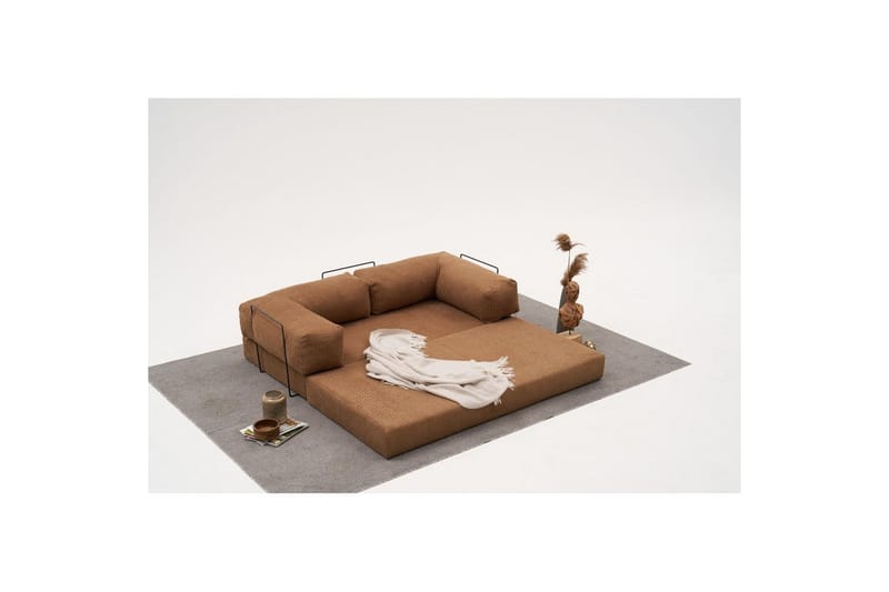 Sufian Sovesofa 2-sits - Sjokoladebrun - Møbler - Sofaer - Sovesofaer - 2 seters sovesofa