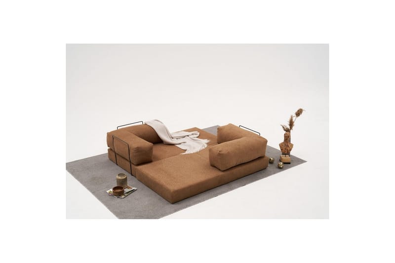 Sufian Sovesofa 2-sits - Sjokoladebrun - Møbler - Sofaer - Sovesofaer - 2 seters sovesofa