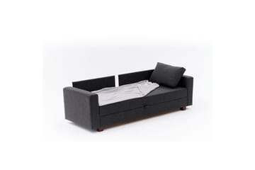 Sufian Sovesofa 3-sits - Antrasitt - Møbler - Sofaer - Sovesofaer - 3 seters sovesofa