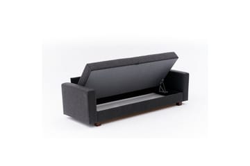 Sufian Sovesofa 3-sits - Antrasitt - Møbler - Sofaer - Sovesofaer - 3 seters sovesofa