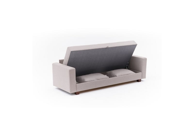 Sufian Sovesofa 3-sits - Beige - Møbler - Sofaer - Sovesofaer - 3 seters sovesofa