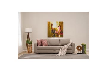 Sufian Sovesofa 3-sits - Beige - Møbler - Sofaer - Sovesofaer - 3 seters sovesofa